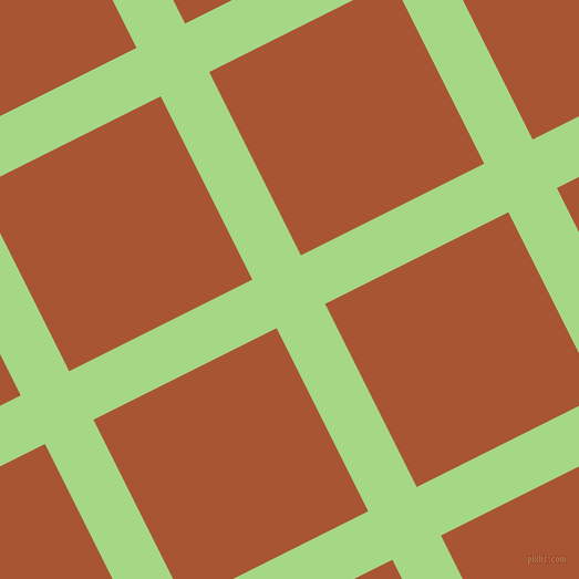 27/117 degree angle diagonal checkered chequered lines, 49 pixel line width, 185 pixel square size, Feijoa and Vesuvius plaid checkered seamless tileable