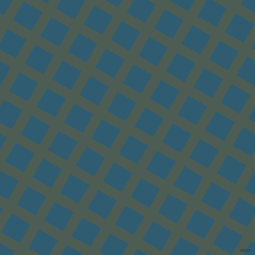 60/150 degree angle diagonal checkered chequered lines, 33 pixel lines width, 71 pixel square size, Feldgrau and Blumine plaid checkered seamless tileable