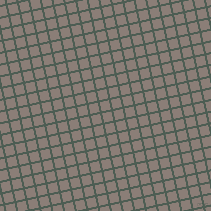 13/103 degree angle diagonal checkered chequered lines, 7 pixel line width, 32 pixel square size, Feldgrau and Hurricane plaid checkered seamless tileable