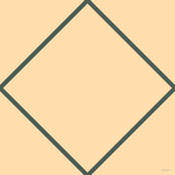 45/135 degree angle diagonal checkered chequered lines, 18 pixel line width, 497 pixel square size, Feldgrau and Navajo White plaid checkered seamless tileable