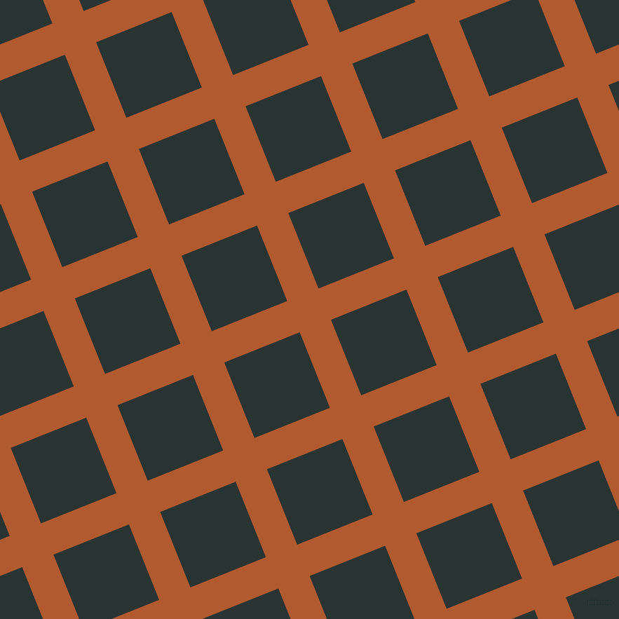 22/112 degree angle diagonal checkered chequered lines, 48 pixel lines width, 116 pixel square size, Fiery Orange and Aztec plaid checkered seamless tileable
