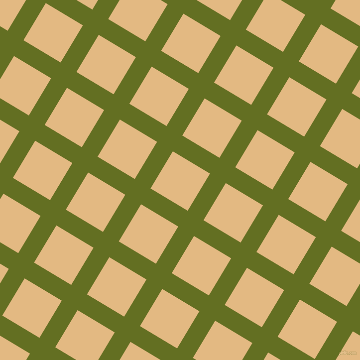 59/149 degree angle diagonal checkered chequered lines, 37 pixel line width, 87 pixel square size, Fiji Green and Maize plaid checkered seamless tileable