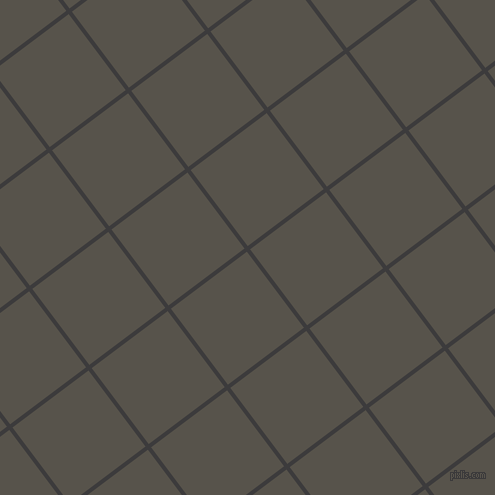 37/127 degree angle diagonal checkered chequered lines, 4 pixel lines width, 95 pixel square size, Fuscous Grey and Masala plaid checkered seamless tileable
