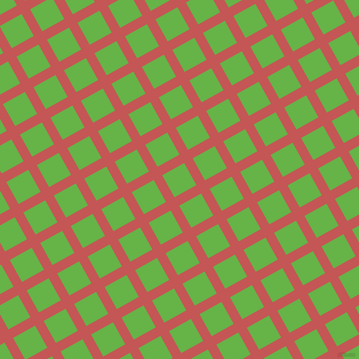 29/119 degree angle diagonal checkered chequered lines, 20 pixel line width, 52 pixel square size, Fuzzy Wuzzy Brown and Apple plaid checkered seamless tileable