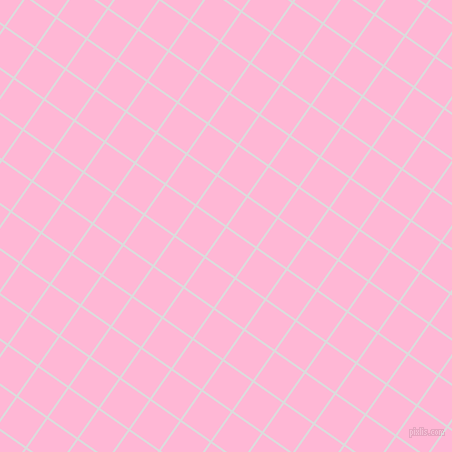 55/145 degree angle diagonal checkered chequered lines, 2 pixel lines width, 35 pixel square size, Gainsboro and Cotton Candy plaid checkered seamless tileable