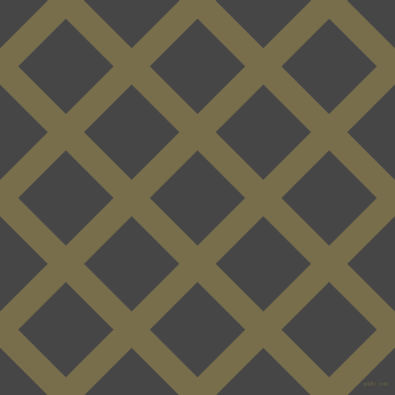 45/135 degree angle diagonal checkered chequered lines, 36 pixel line width, 95 pixel square size, Go Ben and Charcoal plaid checkered seamless tileable