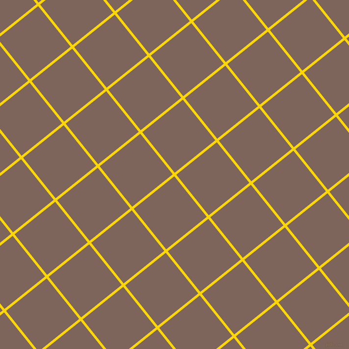 39/129 degree angle diagonal checkered chequered lines, 5 pixel line width, 106 pixel square size, Gold and Russett plaid checkered seamless tileable
