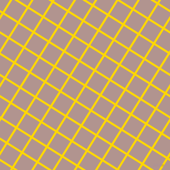58/148 degree angle diagonal checkered chequered lines, 7 pixel lines width, 53 pixel square size, Gold and Thatch plaid checkered seamless tileable