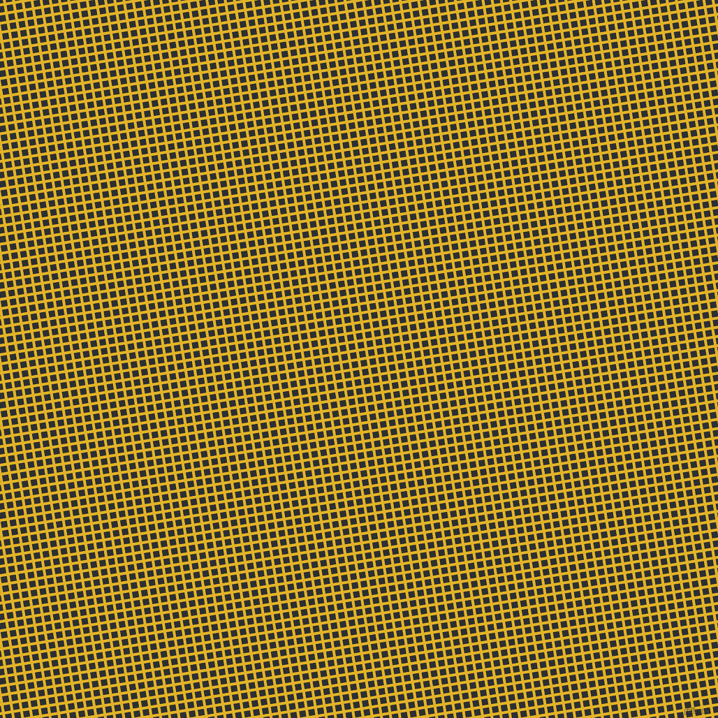 9/99 degree angle diagonal checkered chequered lines, 4 pixel line width, 9 pixel square size, Gold Tips and Cod Grey plaid checkered seamless tileable