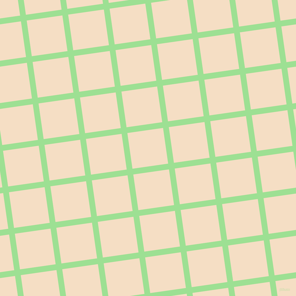 8/98 degree angle diagonal checkered chequered lines, 20 pixel line width, 124 pixel square size, Granny Smith Apple and Sazerac plaid checkered seamless tileable