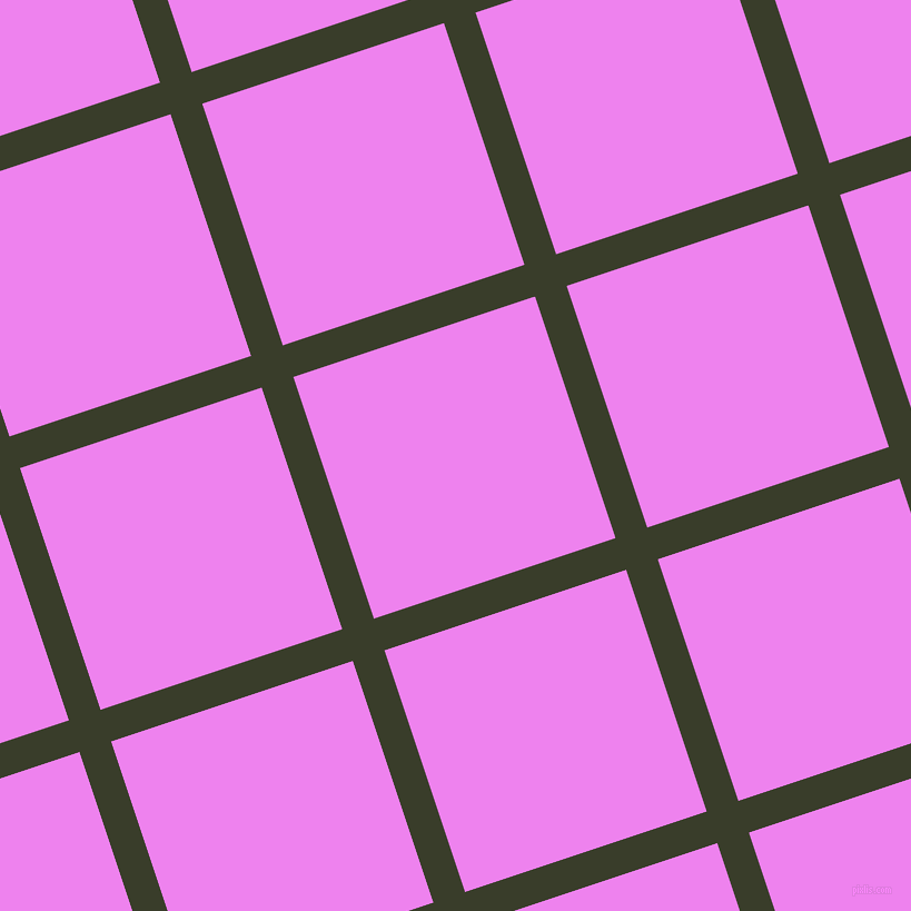 18/108 degree angle diagonal checkered chequered lines, 30 pixel line width, 229 pixel square size, Green Kelp and Violet plaid checkered seamless tileable