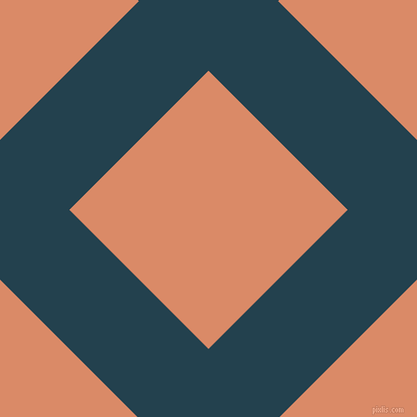45/135 degree angle diagonal checkered chequered lines, 109 pixel line width, 218 pixel square size, Green Vogue and Copper plaid checkered seamless tileable