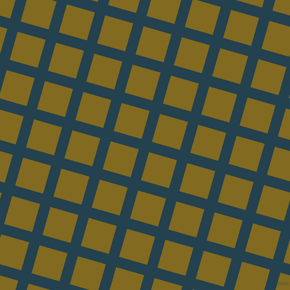 74/164 degree angle diagonal checkered chequered lines, 35 pixel line width, 95 pixel square size, Green Vogue and Yukon Gold plaid checkered seamless tileable