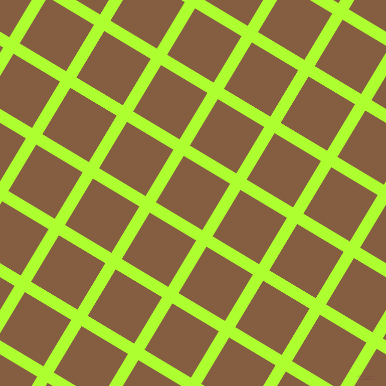 59/149 degree angle diagonal checkered chequered lines, 24 pixel lines width, 108 pixel square size, Green Yellow and Dark Wood plaid checkered seamless tileable