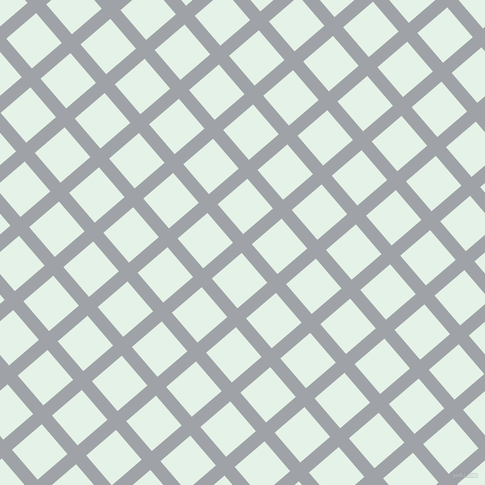 41/131 degree angle diagonal checkered chequered lines, 19 pixel line width, 56 pixel square size, Grey Chateau and Polar plaid checkered seamless tileable