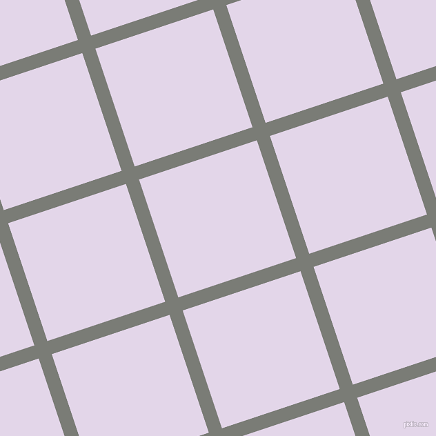 18/108 degree angle diagonal checkered chequered lines, 20 pixel lines width, 180 pixel square size, Gunsmoke and Blue Chalk plaid checkered seamless tileable