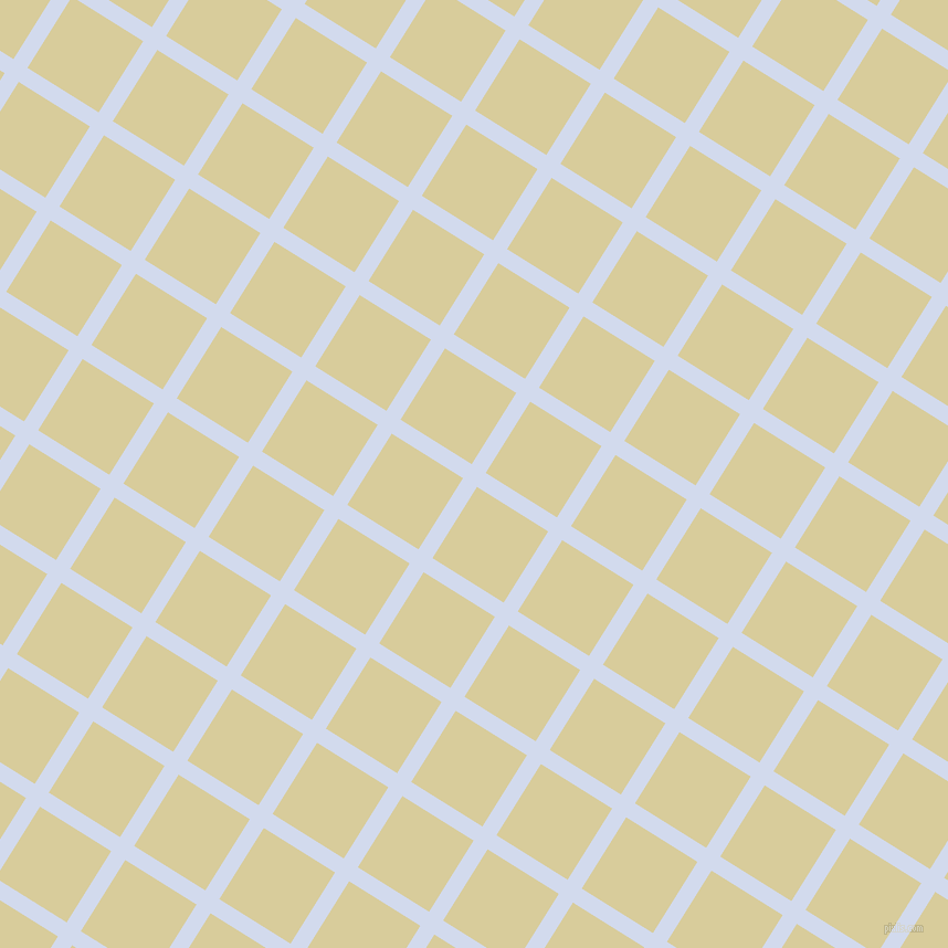 58/148 degree angle diagonal checkered chequered lines, 15 pixel lines width, 76 pixel square size, Hawkes Blue and Tahuna Sands plaid checkered seamless tileable