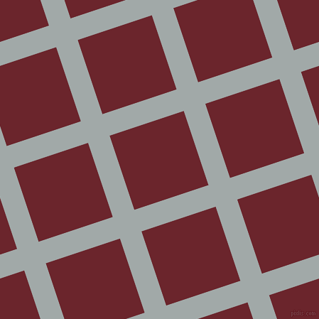 18/108 degree angle diagonal checkered chequered lines, 32 pixel lines width, 110 pixel square size, Hit Grey and Monarch plaid checkered seamless tileable