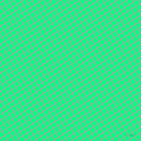 32/122 degree angle diagonal checkered chequered lines, 3 pixel lines width, 14 pixel square size, Hit Grey and Spring Green plaid checkered seamless tileable
