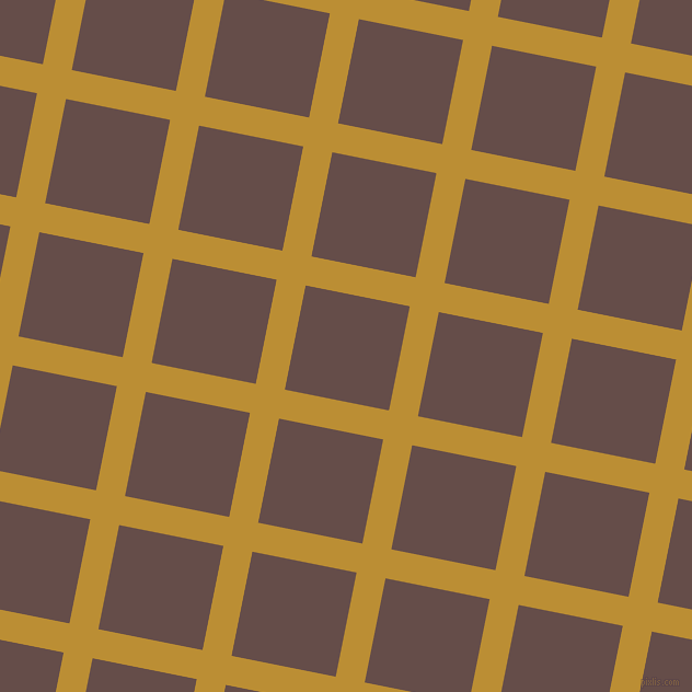 79/169 degree angle diagonal checkered chequered lines, 27 pixel line width, 97 pixel square size, Hokey Pokey and Congo Brown plaid checkered seamless tileable