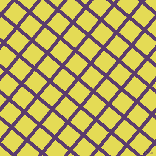 50/140 degree angle diagonal checkered chequered lines, 12 pixel lines width, 55 pixel square size, Honey Flower and Manz plaid checkered seamless tileable