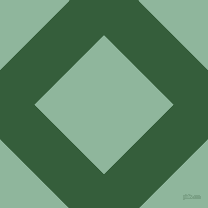 45/135 degree angle diagonal checkered chequered lines, 100 pixel line width, 202 pixel square size, Hunter Green and Summer Green plaid checkered seamless tileable
