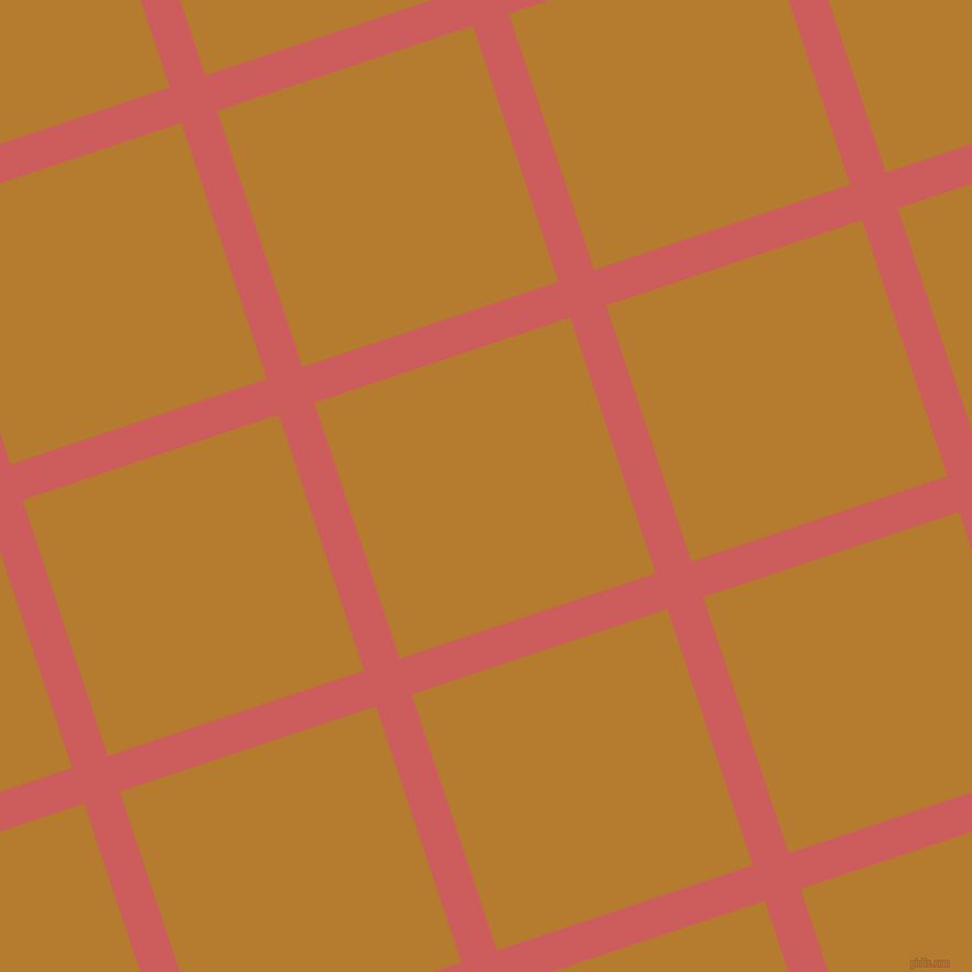 18/108 degree angle diagonal checkered chequered lines, 34 pixel lines width, 245 pixel square sizeIndian Red and Mandalay plaid checkered seamless tileable