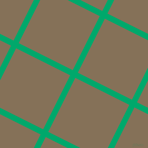 63/153 degree angle diagonal checkered chequered lines, 19 pixel lines width, 200 pixel square size, Jade and Cement plaid checkered seamless tileable