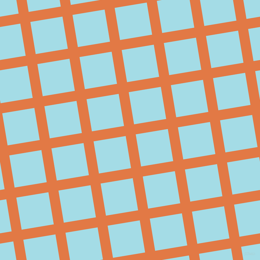 9/99 degree angle diagonal checkered chequered lines, 34 pixel line width, 109 pixel square size, Jaffa and Charlotte plaid checkered seamless tileable