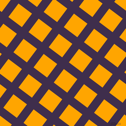 53/143 degree angle diagonal checkered chequered lines, 29 pixel line width, 59 pixel square sizeJagger and Orange plaid checkered seamless tileable
