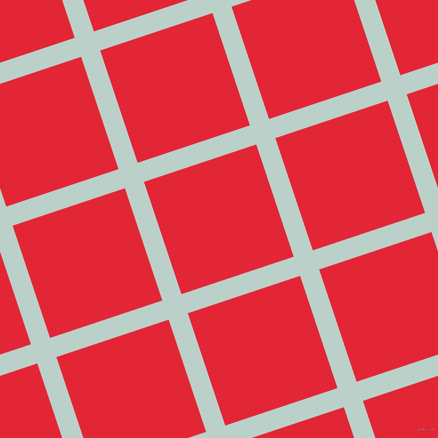 18/108 degree angle diagonal checkered chequered lines, 41 pixel line width, 241 pixel square size, Jet Stream and Alizarin plaid checkered seamless tileable