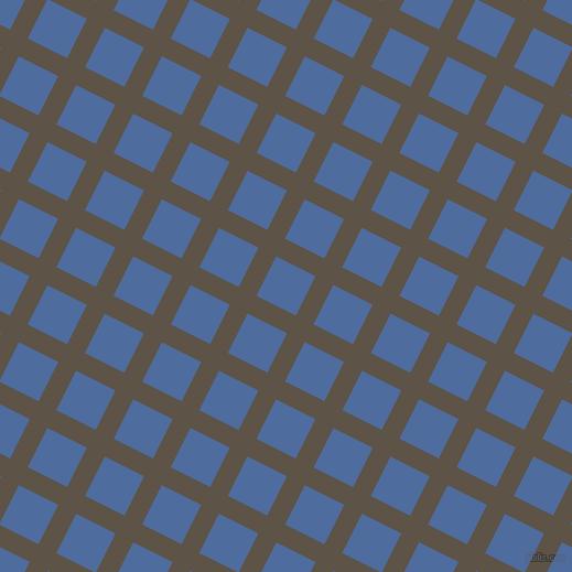 63/153 degree angle diagonal checkered chequered lines, 18 pixel line width, 40 pixel square size, Judge Grey and San Marino plaid checkered seamless tileable