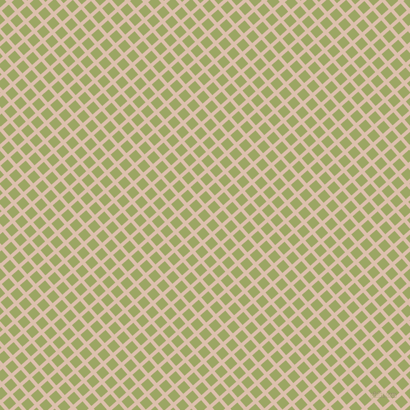 41/131 degree angle diagonal checkered chequered lines, 5 pixel line width, 13 pixel square size, Just Right and Green Smoke plaid checkered seamless tileable