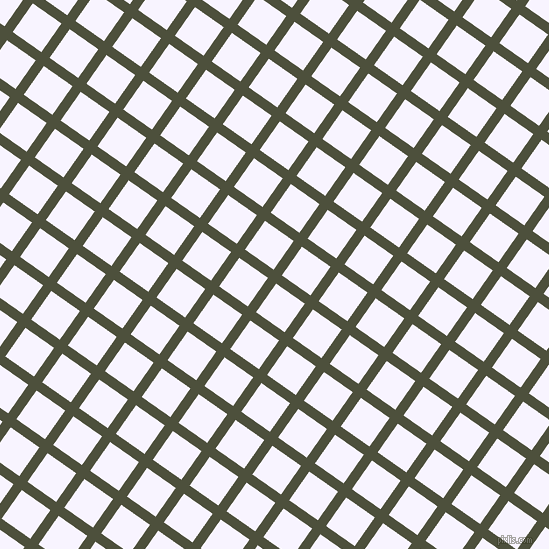 55/145 degree angle diagonal checkered chequered lines, 10 pixel lines width, 35 pixel square size, Kelp and Magnolia plaid checkered seamless tileable