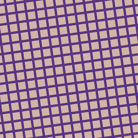 8/98 degree angle diagonal checkered chequered lines, 8 pixel line width, 25 pixel square size, Kingfisher Daisy and Clam Shell plaid checkered seamless tileable
