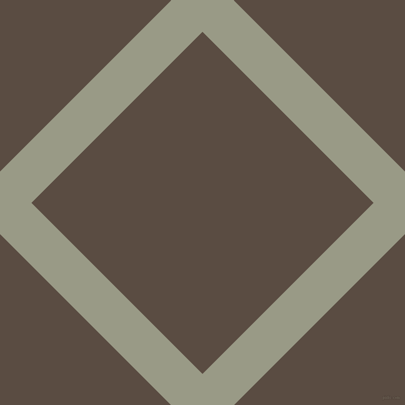 45/135 degree angle diagonal checkered chequered lines, 90 pixel lines width, 491 pixel square size, Lemon Grass and Cork plaid checkered seamless tileable
