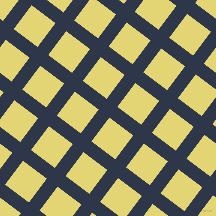 53/143 degree angle diagonal checkered chequered lines, 47 pixel line width, 105 pixel square size, Licorice and Wild Rice plaid checkered seamless tileable