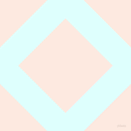 45/135 degree angle diagonal checkered chequered lines, 106 pixel lines width, 275 pixel square size, Light Cyan and Chablis plaid checkered seamless tileable