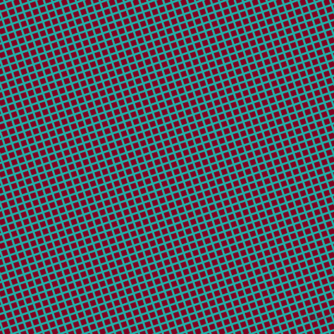 18/108 degree angle diagonal checkered chequered lines, 3 pixel line width, 8 pixel square size, Light Sea Green and Burgundy plaid checkered seamless tileable