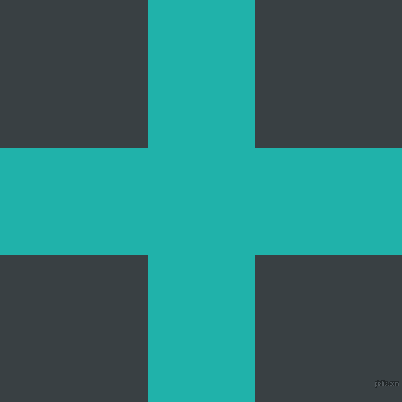 checkered chequered horizontal vertical lines, 156 pixel line width, 429 pixel square size, Light Sea Green and Charade plaid checkered seamless tileable