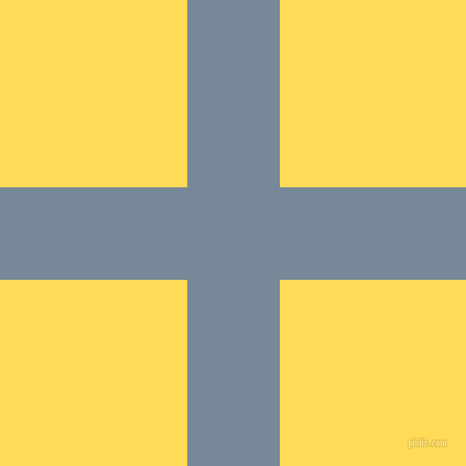 checkered chequered horizontal vertical lines, 84 pixel line width, 339 pixel square size, Light Slate Grey and Mustard plaid checkered seamless tileable