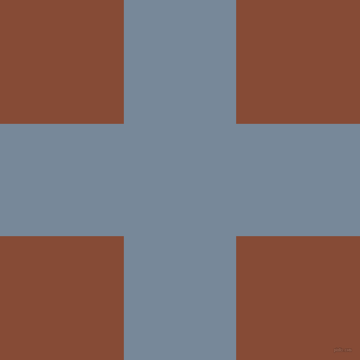 checkered chequered horizontal vertical lines, 223 pixel line width, 492 pixel square size, Light Slate Grey and Paarl plaid checkered seamless tileable