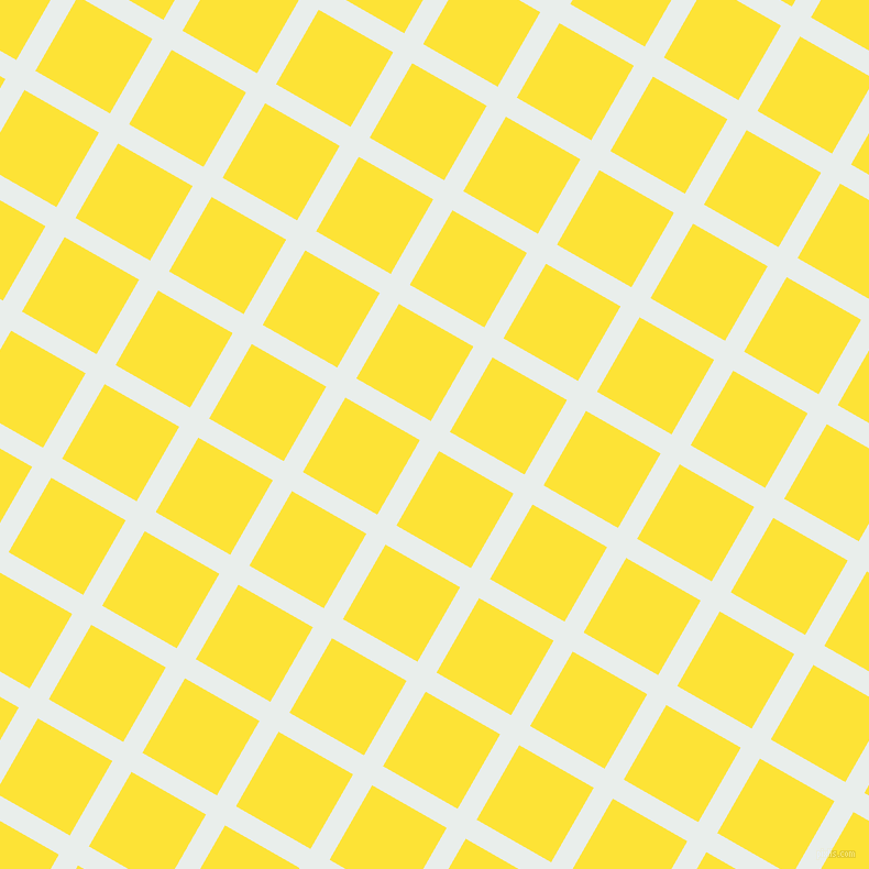 60/150 degree angle diagonal checkered chequered lines, 20 pixel line width, 78 pixel square size, Lily White and Gorse plaid checkered seamless tileable