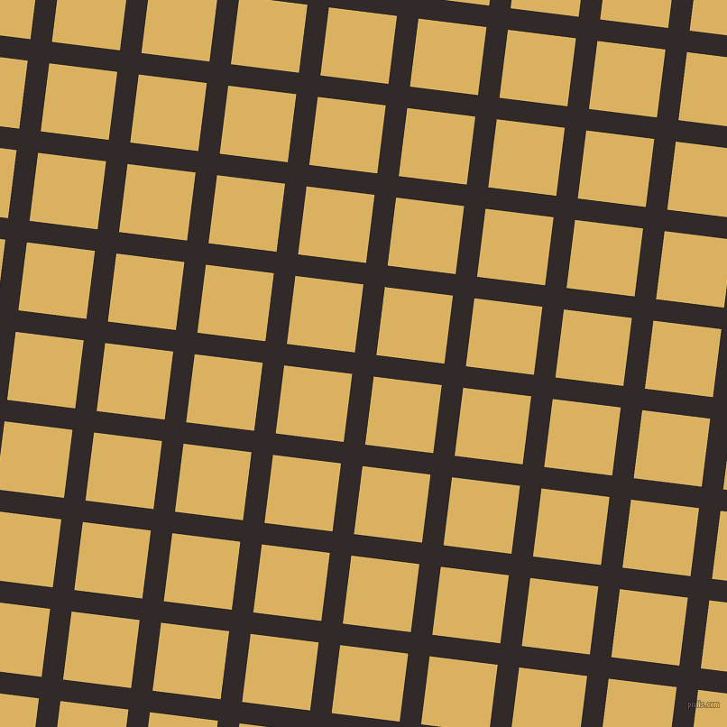 83/173 degree angle diagonal checkered chequered lines, 24 pixel lines width, 76 pixel square size, Livid Brown and Equator plaid checkered seamless tileable