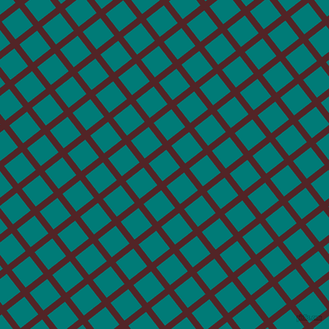 38/128 degree angle diagonal checkered chequered lines, 9 pixel line width, 32 pixel square size, Lonestar and Surfie Green plaid checkered seamless tileable