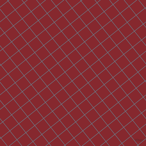 39/129 degree angle diagonal checkered chequered lines, 2 pixel line width, 46 pixel square size, Lynch and Flame Red plaid checkered seamless tileable