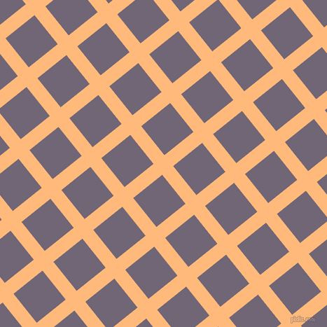 39/129 degree angle diagonal checkered chequered lines, 20 pixel lines width, 53 pixel square size, Macaroni And Cheese and Rum plaid checkered seamless tileable