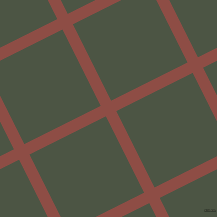 27/117 degree angle diagonal checkered chequered lines, 37 pixel line width, 272 pixel square size, Matrix and Cabbage Pont plaid checkered seamless tileable