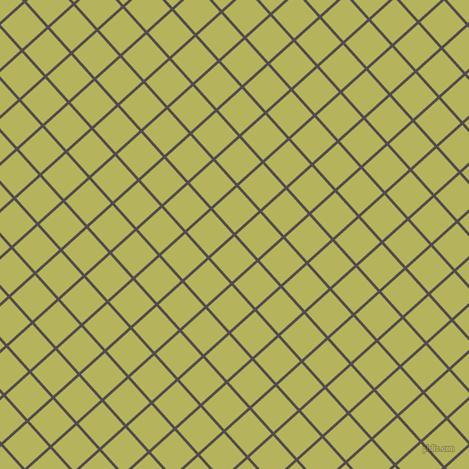 42/132 degree angle diagonal checkered chequered lines, 3 pixel lines width, 36 pixel square size, Matterhorn and Olive Green plaid checkered seamless tileable