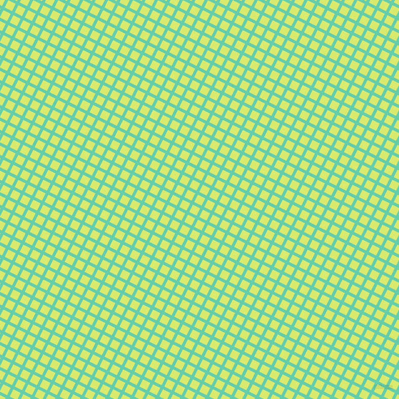 63/153 degree angle diagonal checkered chequered lines, 6 pixel lines width, 16 pixel square sizeMedium Aquamarine and Mindaro plaid checkered seamless tileable